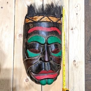 Tribal Mask | Hand Crafted Native Art |